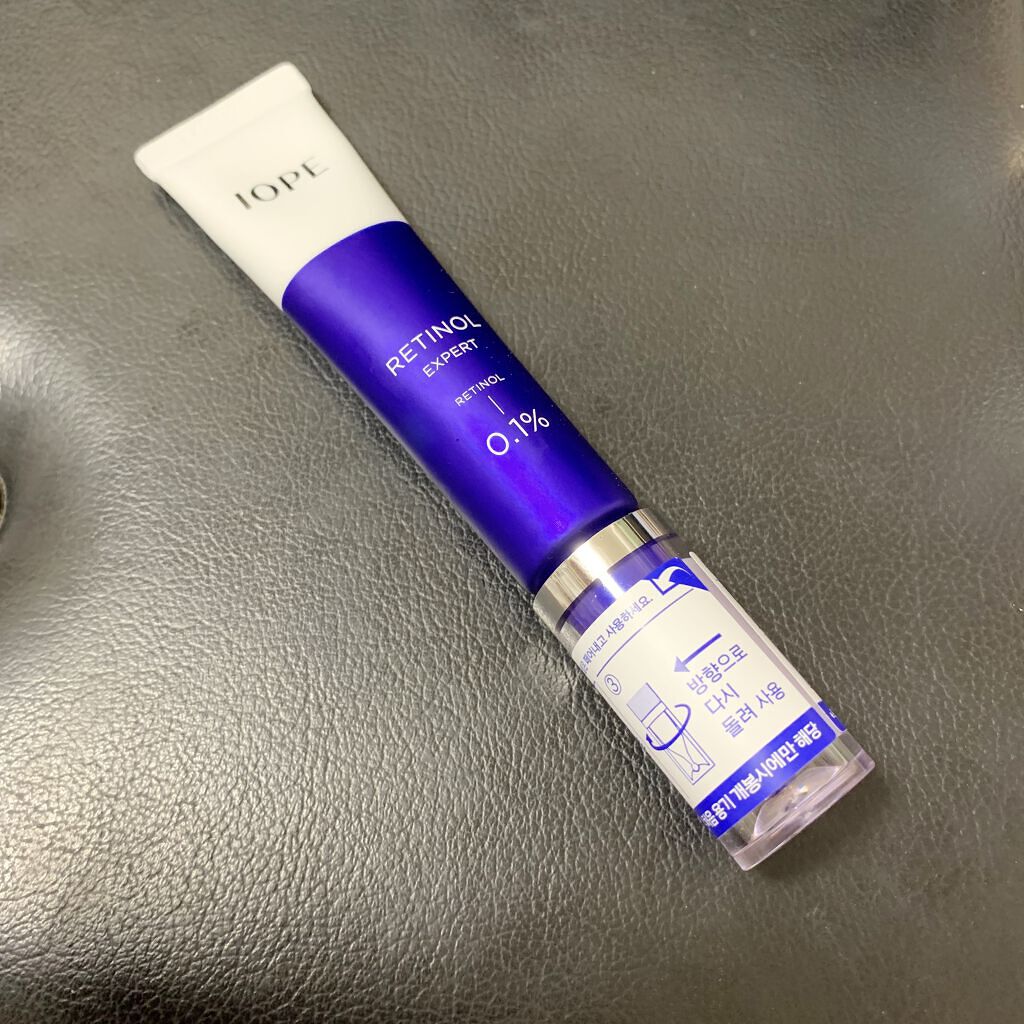 レチノール エキスパート0.1%/IOPE/美容液を使ったクチコミ（1枚目）