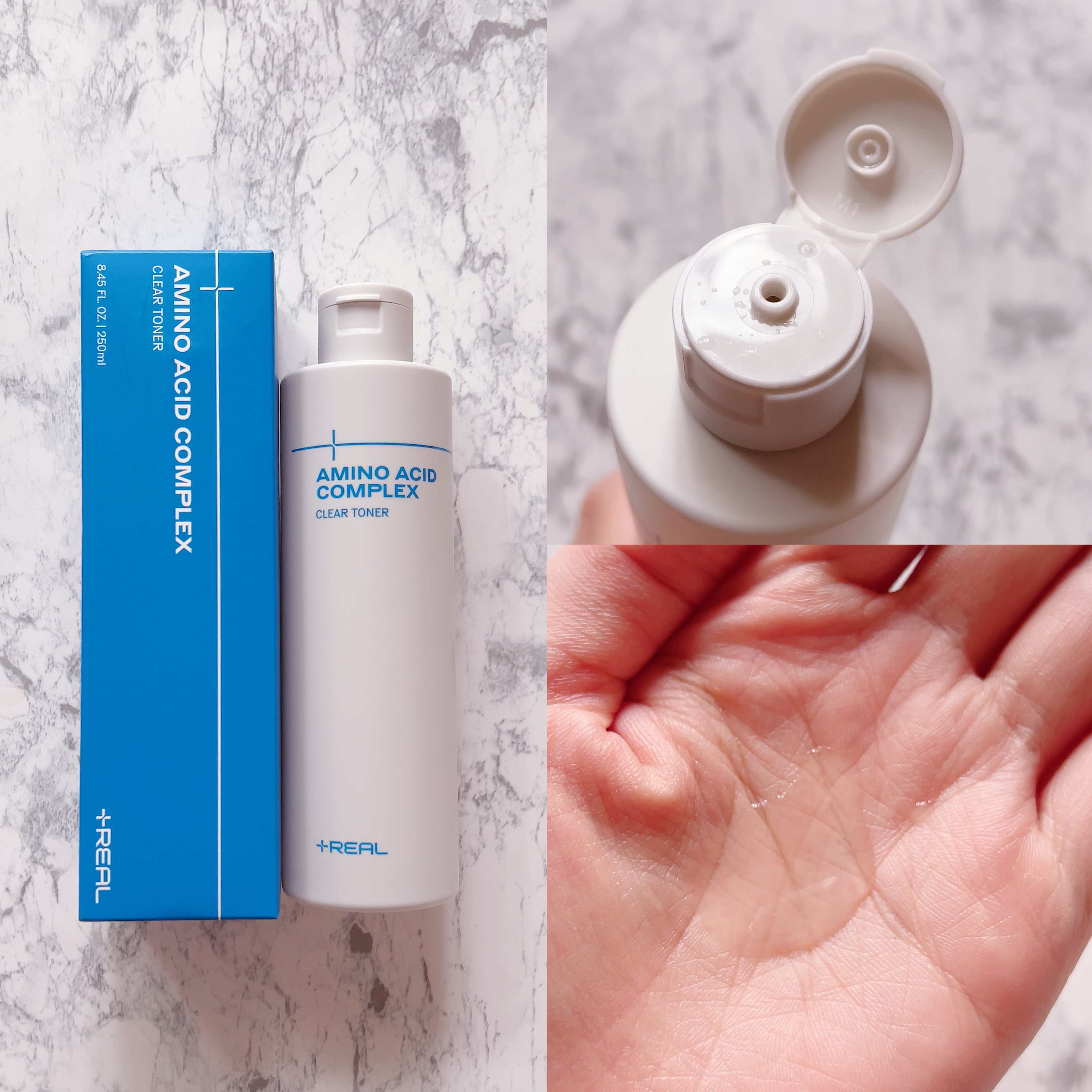 クリアトナー/+REAL/化粧水を使ったクチコミ（2枚目）