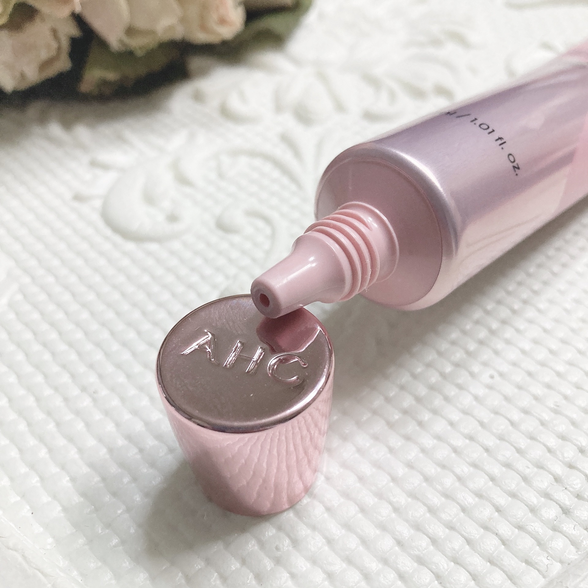 ブライト フォーカス リアル アイクリーム フォーフェイス/AHC/アイケア・アイクリームを使ったクチコミ（3枚目）