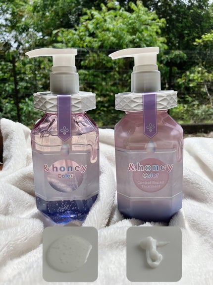 アンドハニー カラー コントロールリペア シャンプー1.0 / ヘアトリートメント2.0/&honey/市販シャンプーを使ったクチコミ(2枚目)