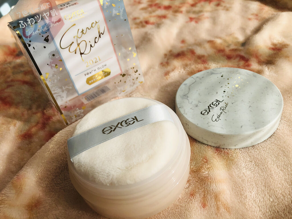 エクストラリッチパウダー ’21/excel/ルースパウダーを使ったクチコミ（1枚目）