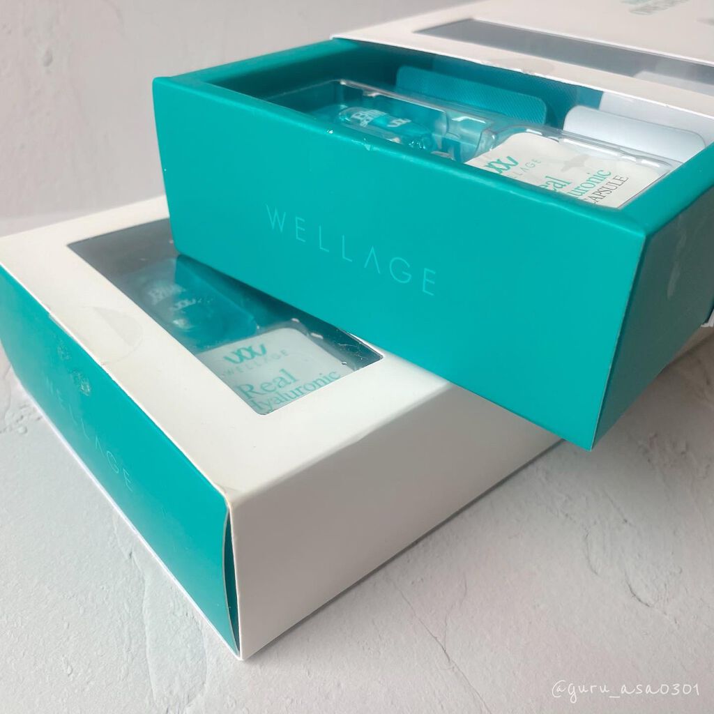 リアルヒアルロニック ブルーワンデーキット/Wellage/美容液を使ったクチコミ(5枚目)
