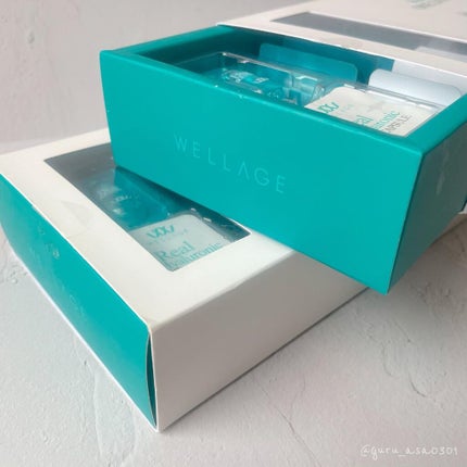 リアルヒアルロニック ブルーワンデーキット/Wellage/美容液を使ったクチコミ(5枚目)