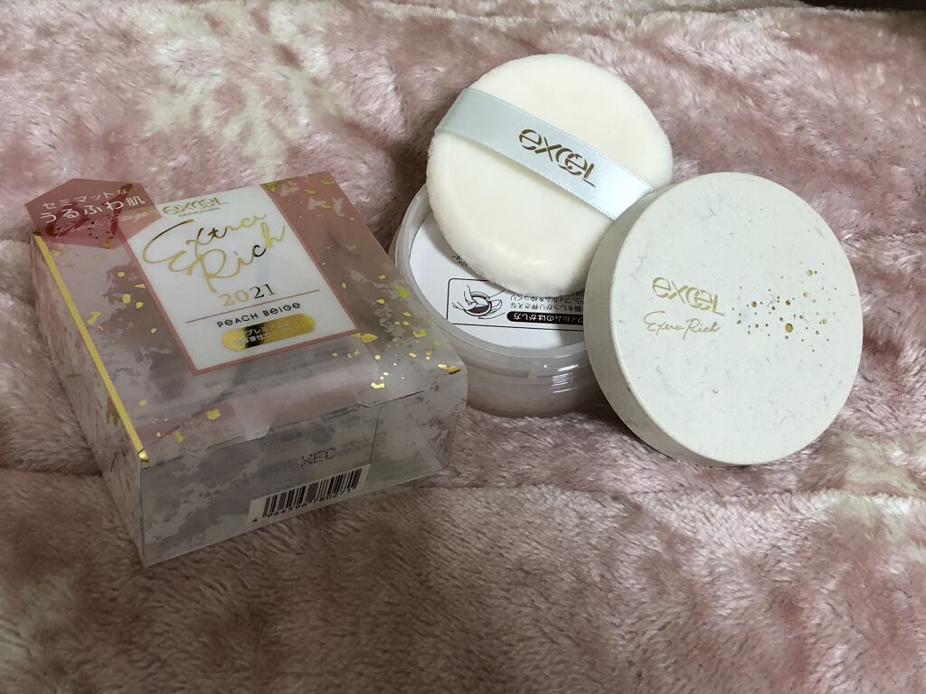 エクストラリッチパウダー ’21/excel/ルースパウダーを使ったクチコミ（2枚目）