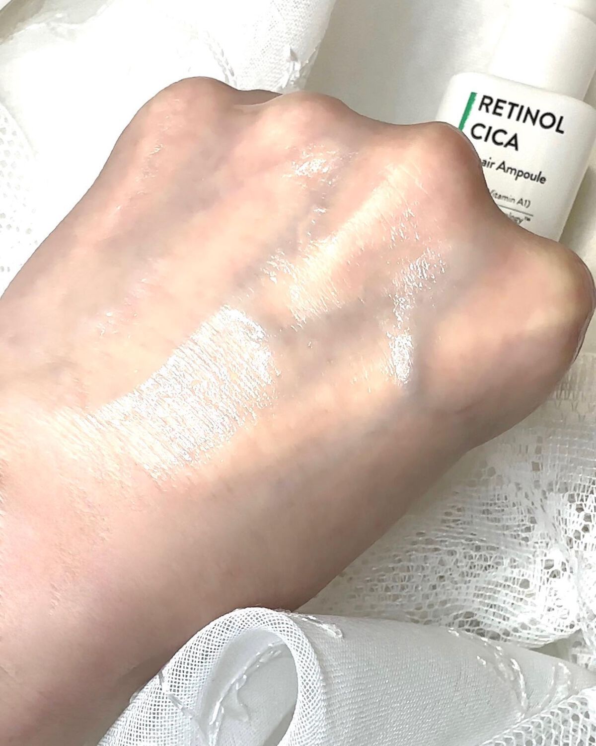 レチノール シカ リペア セラム/innisfree/美容液を使ったクチコミ(4枚目)