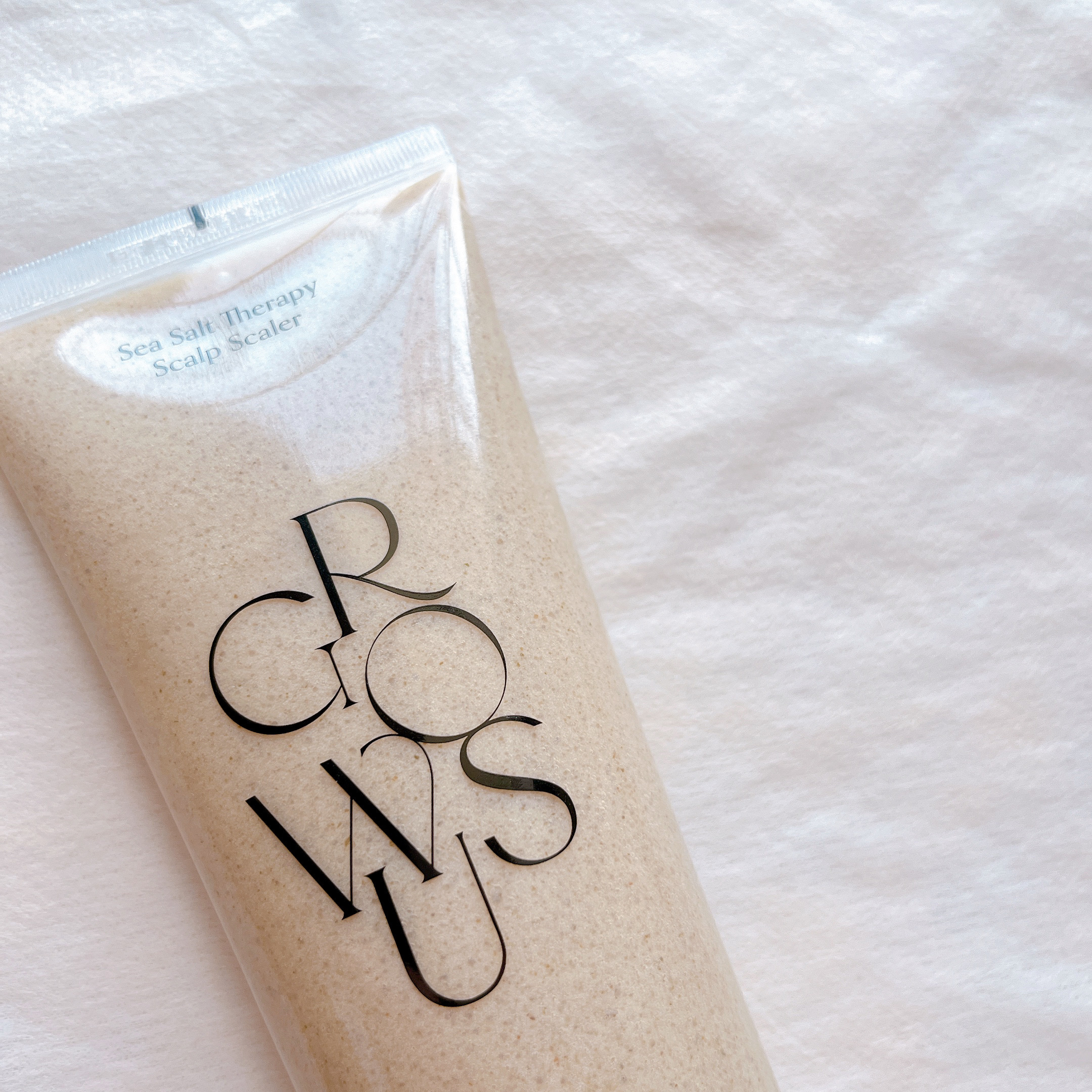 シーソルトセラピースカルプスケーラー/GROWUS/ヘッドスクラブを使ったクチコミ（2枚目）