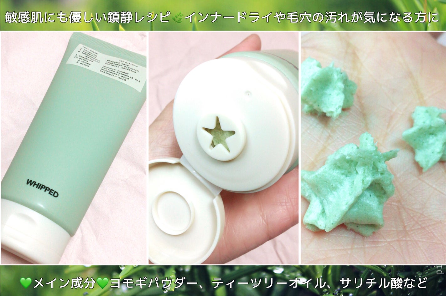 ヴィーガンパッククレンザーチューブ/WHIPPED/洗顔フォームを使ったクチコミ(2枚目)