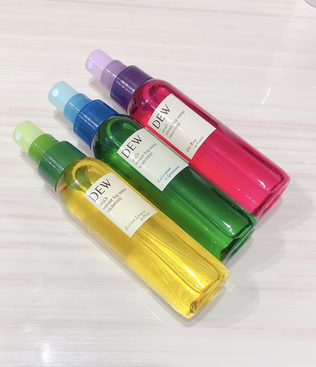 uruOiリトリートフォグウォーター/DEW/ミスト状化粧水を使ったクチコミ（2枚目）