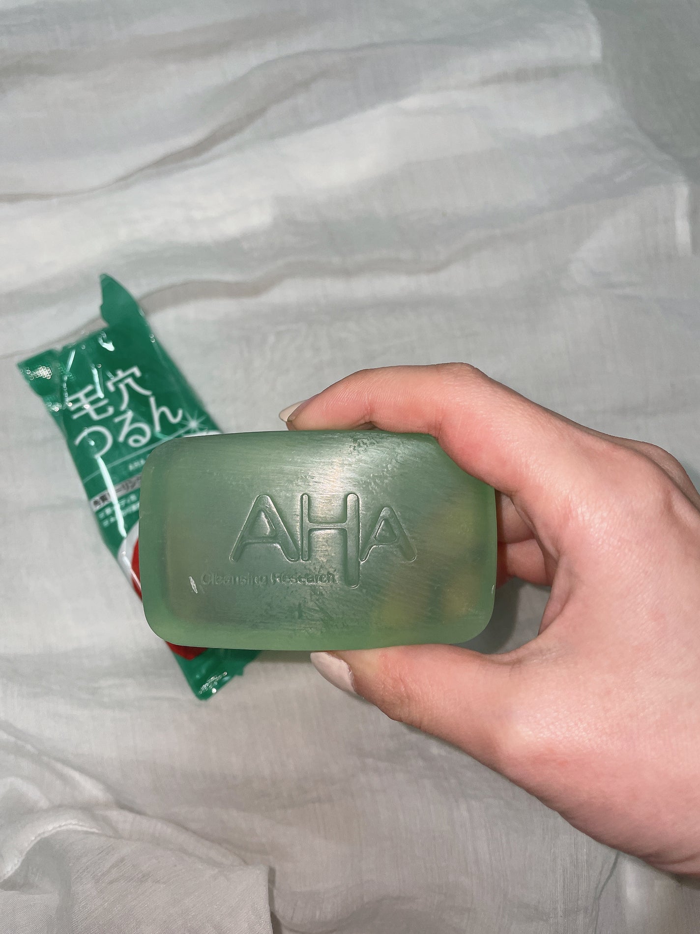 クレンジングリサーチ ソープ AHA&ピール/クレンジングリサーチ/洗顔石鹸を使ったクチコミ(5枚目)