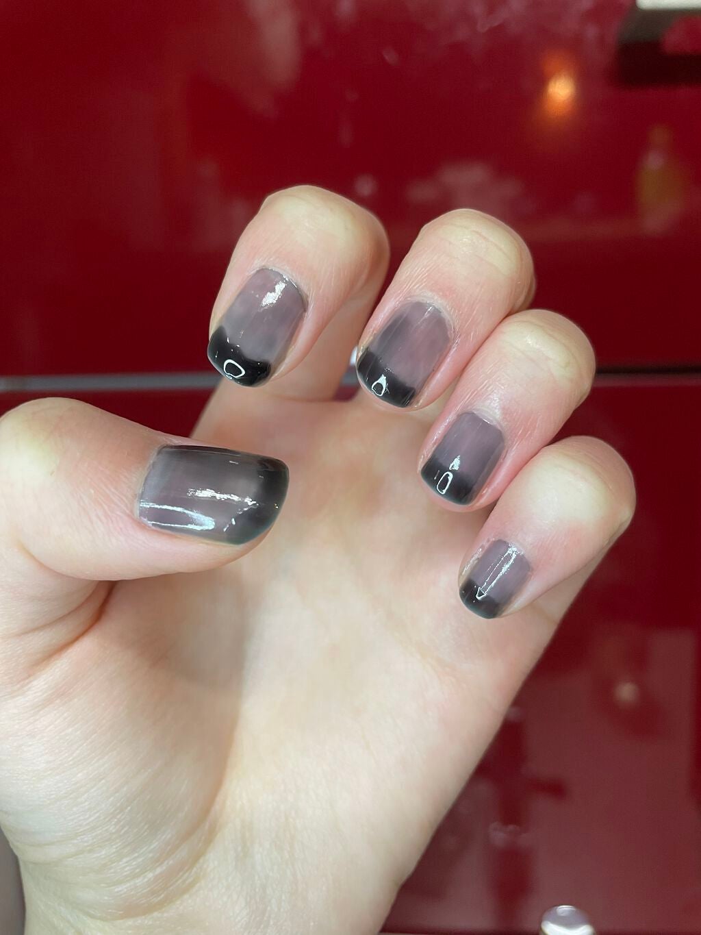 ムードペブルネイル/rom&nd/マニキュアを使ったクチコミ(2枚目)