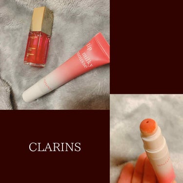 ミルキー ムース リップ 02 ミルキーピーチ/CLARINS/口紅を使ったクチコミ（1枚目）