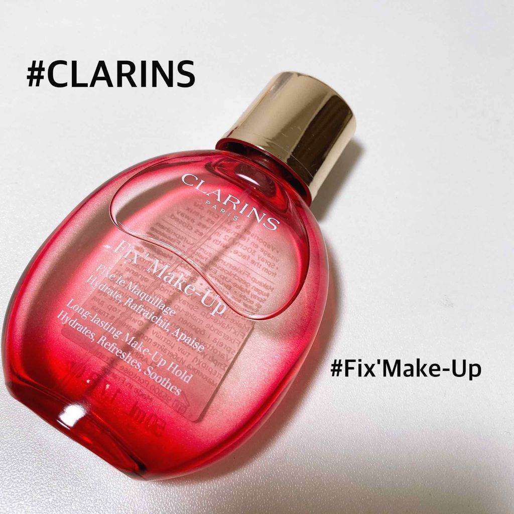 フィックス メイクアップ/CLARINS/ミスト状化粧水を使ったクチコミ(1枚目)