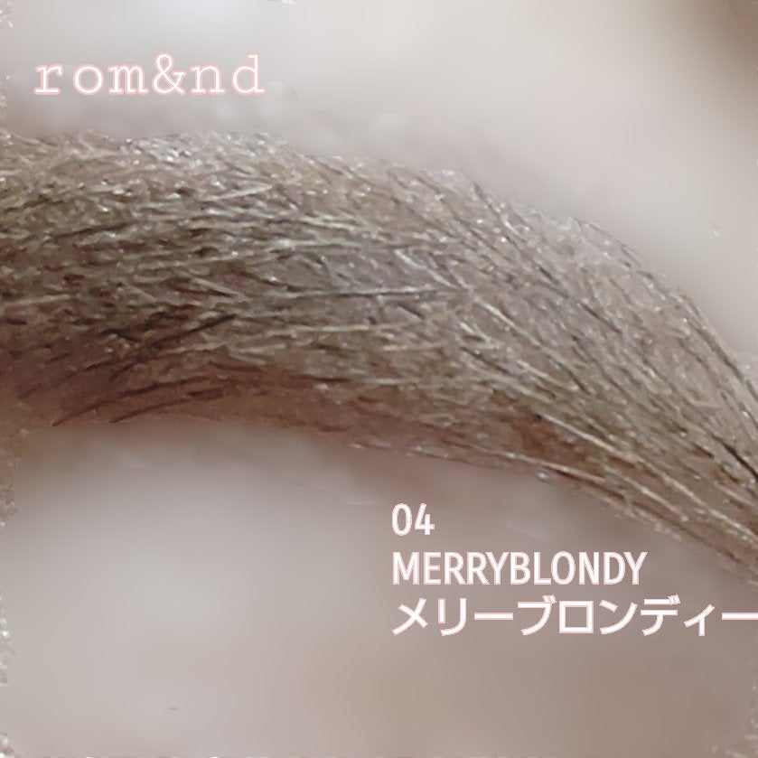 ハンオールブロウカラ/rom&nd/眉マスカラを使ったクチコミ(5枚目)
