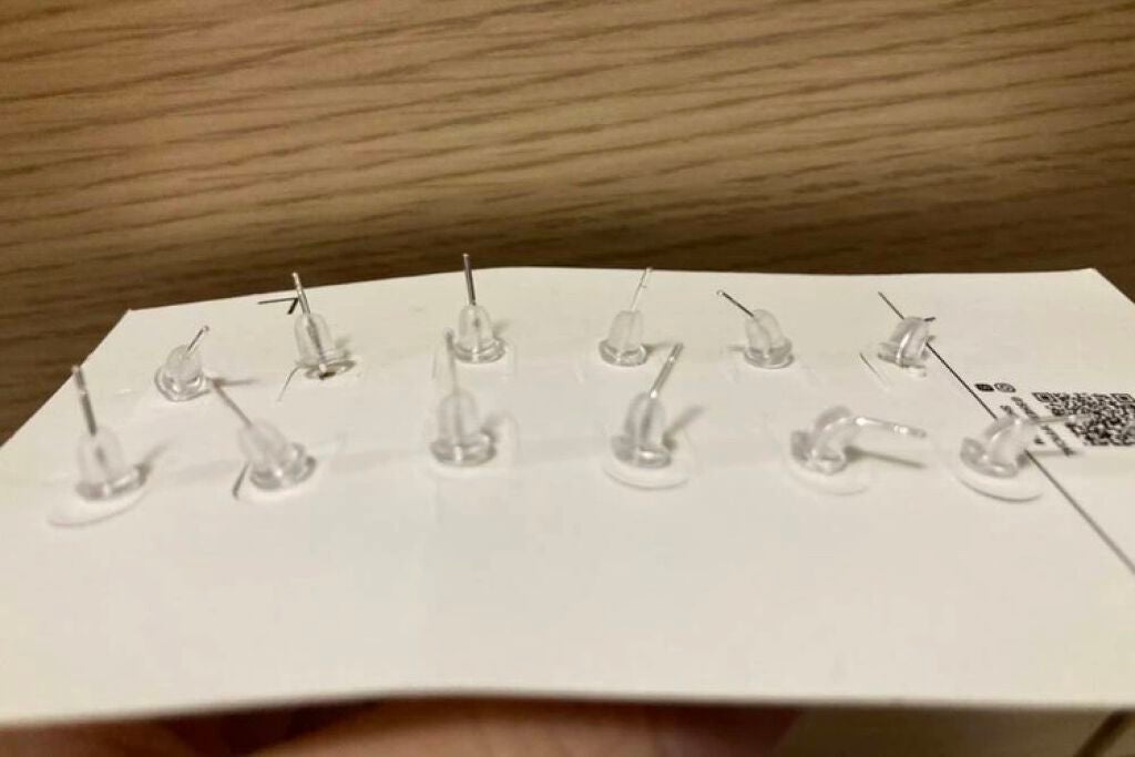 ミミ on LIPS 「SHEINSHEIN購入品スタッドイヤリング麻雀デコレーション..」(2枚目)