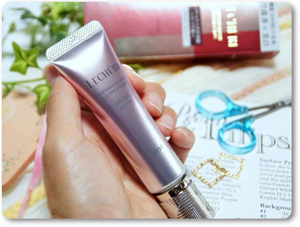 リンクルホワイト UVエマルジョン/ルシェリ/乳液を使ったクチコミ(2枚目)