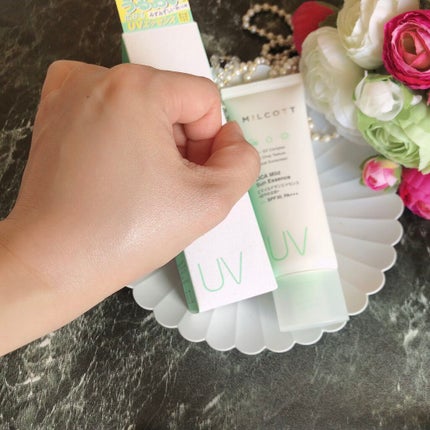 CICA Mild Sun Essensce/MILCOTT/日焼け止めクリームを使ったクチコミ(5枚目)