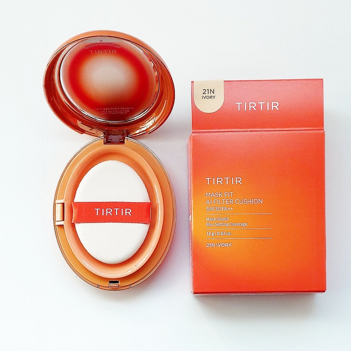 マスクフィット エーアイフィルタークッション/TIRTIR(ティルティル)/クッションファンデーションを使ったクチコミ（1枚目）