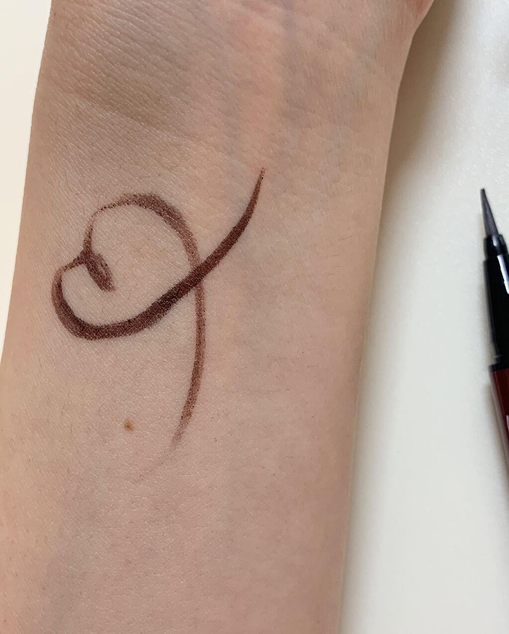 ラブ・ライナー リキッドアイライナー ブラウンニュアンスコレクション/ラブ・ライナー/リキッドアイライナーを使ったクチコミ（2枚目）