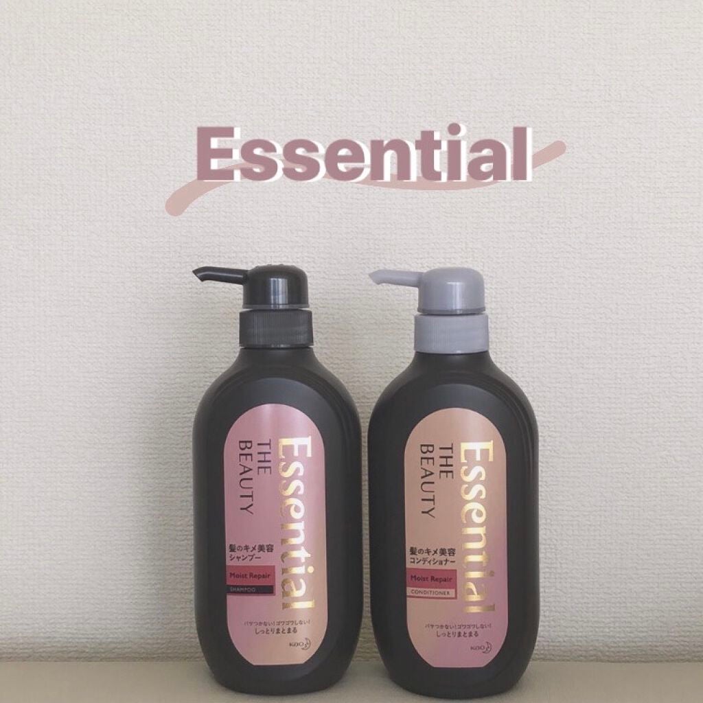THE BEAUTY 髪のキメ美容シャンプー/コンディショナー<モイストリペア> /エッセンシャル/市販シャンプーを使ったクチコミ(1枚目)