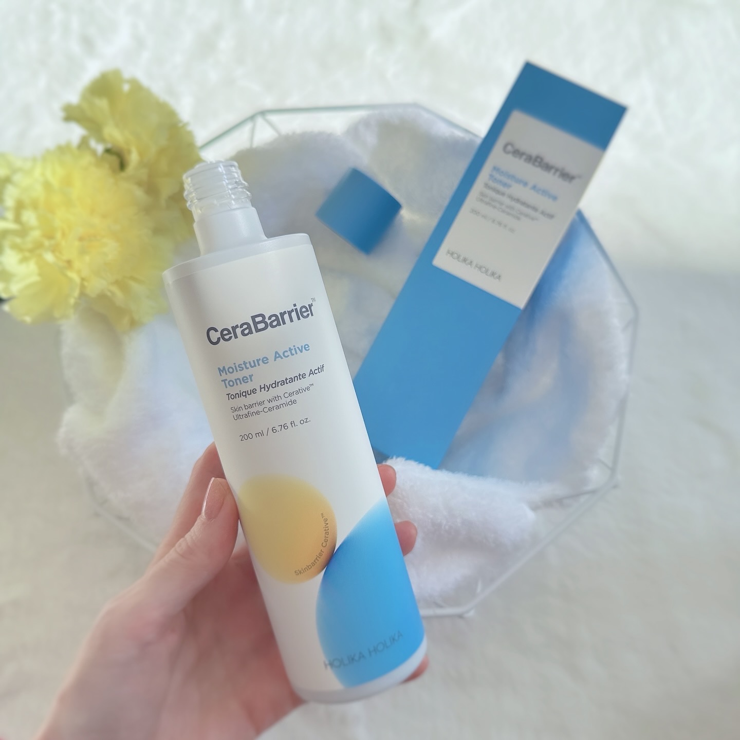 セラバリア　モイスチャーアクティブ　トナー /HOLIKA HOLIKA/化粧水を使ったクチコミ（3枚目）