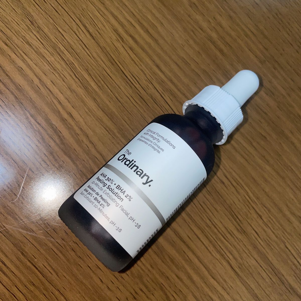 AHA 30% + BHA 2% Peeling Solution/The Ordinary/ピーリングを使ったクチコミ(1枚目)