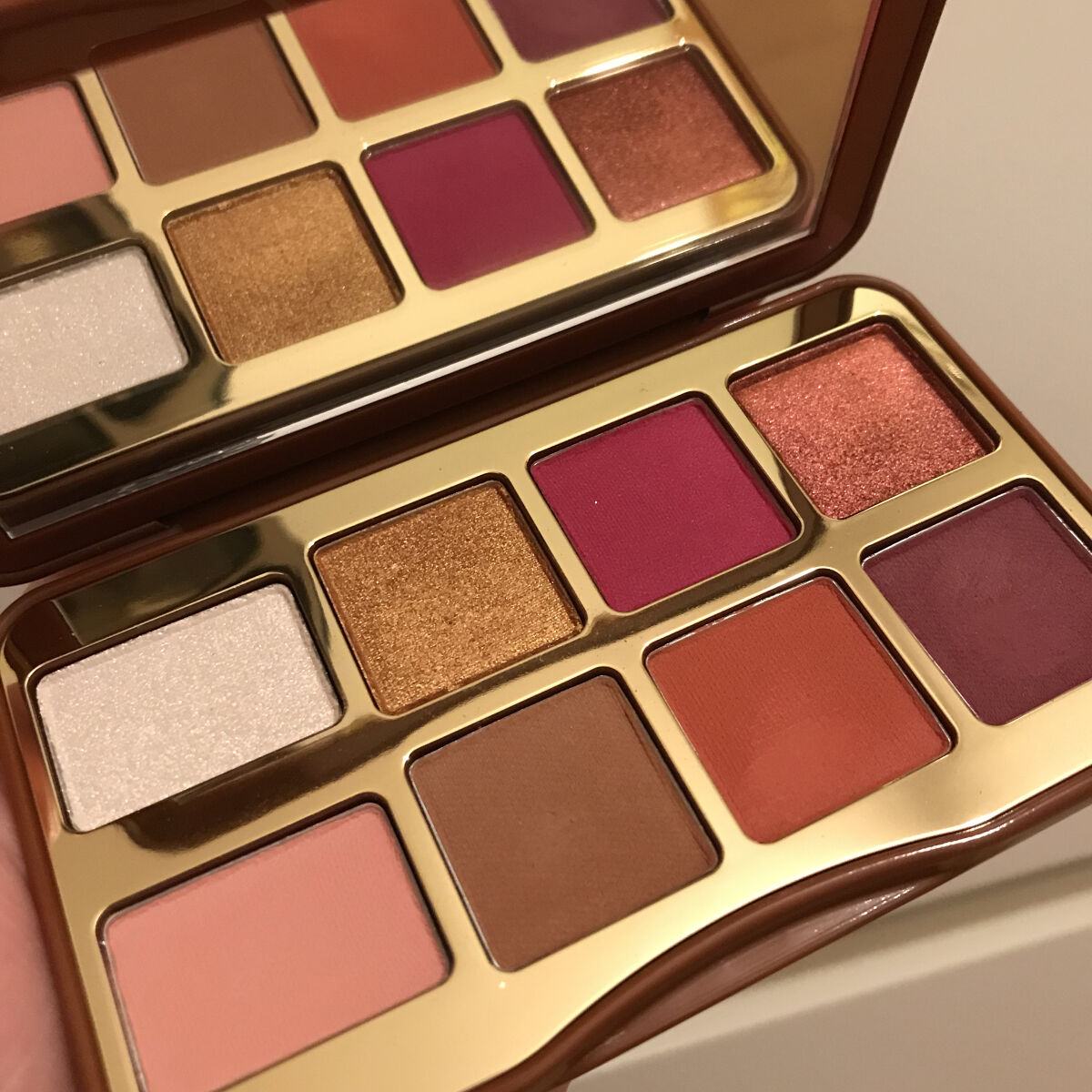 ジンジャーブレッド スパイス ミニ アイシャドウ パレット/Too Faced/アイシャドウパレットを使ったクチコミ（1枚目）