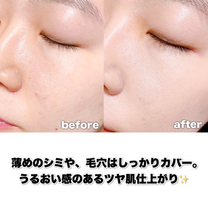 ハイパーカバーフィットクッション グラファイト/APRILSKIN/クッションファンデーションを使ったクチコミ(7枚目)