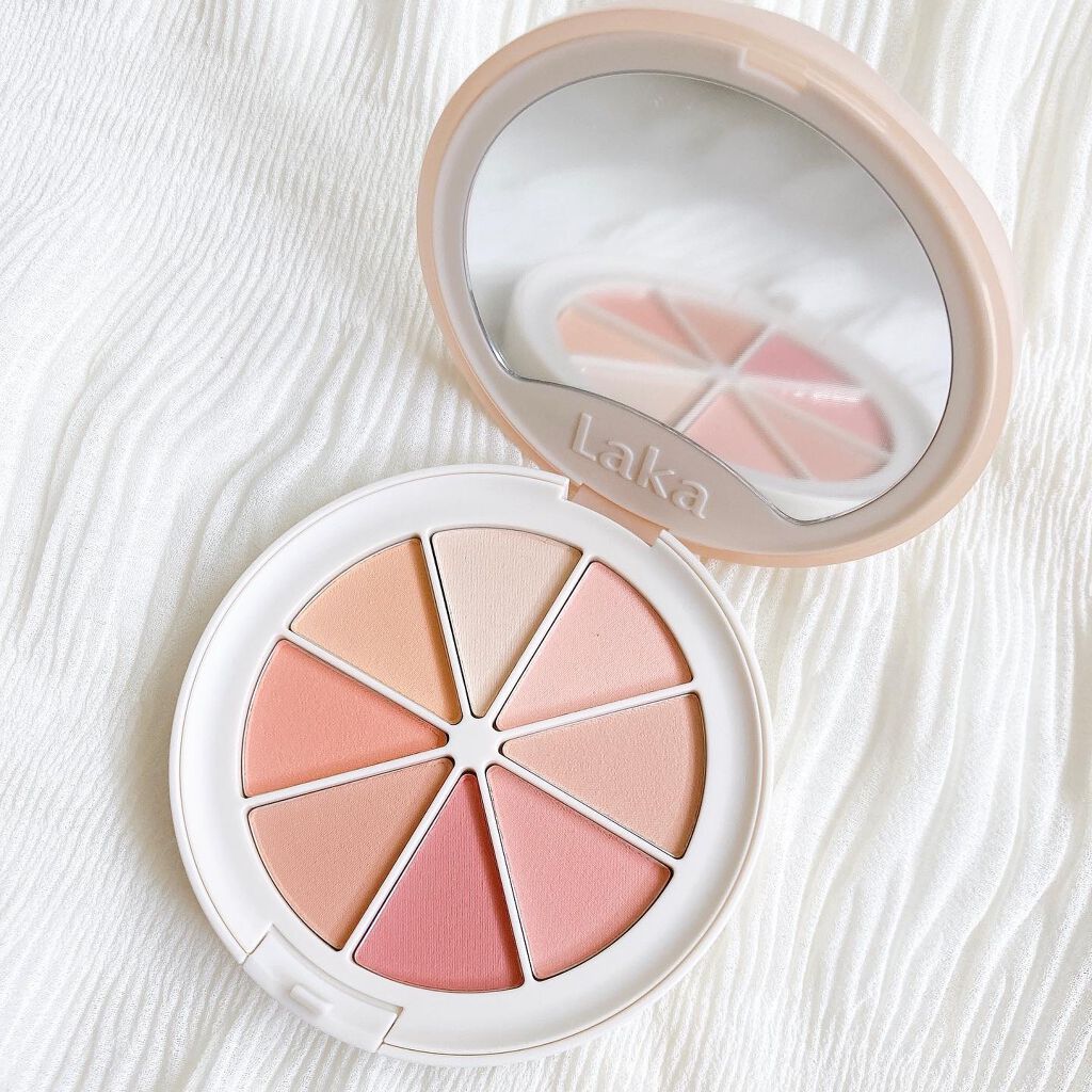 ミドルトーンアイシャドウコレクターパレット/Laka/アイシャドウパレットを使ったクチコミ(2枚目)