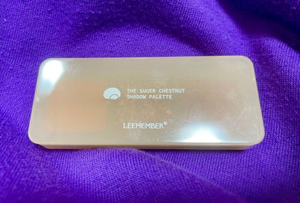 3色マロンアイシャドウパレット/LEEMEMBER/アイシャドウパレットを使ったクチコミ(1枚目)