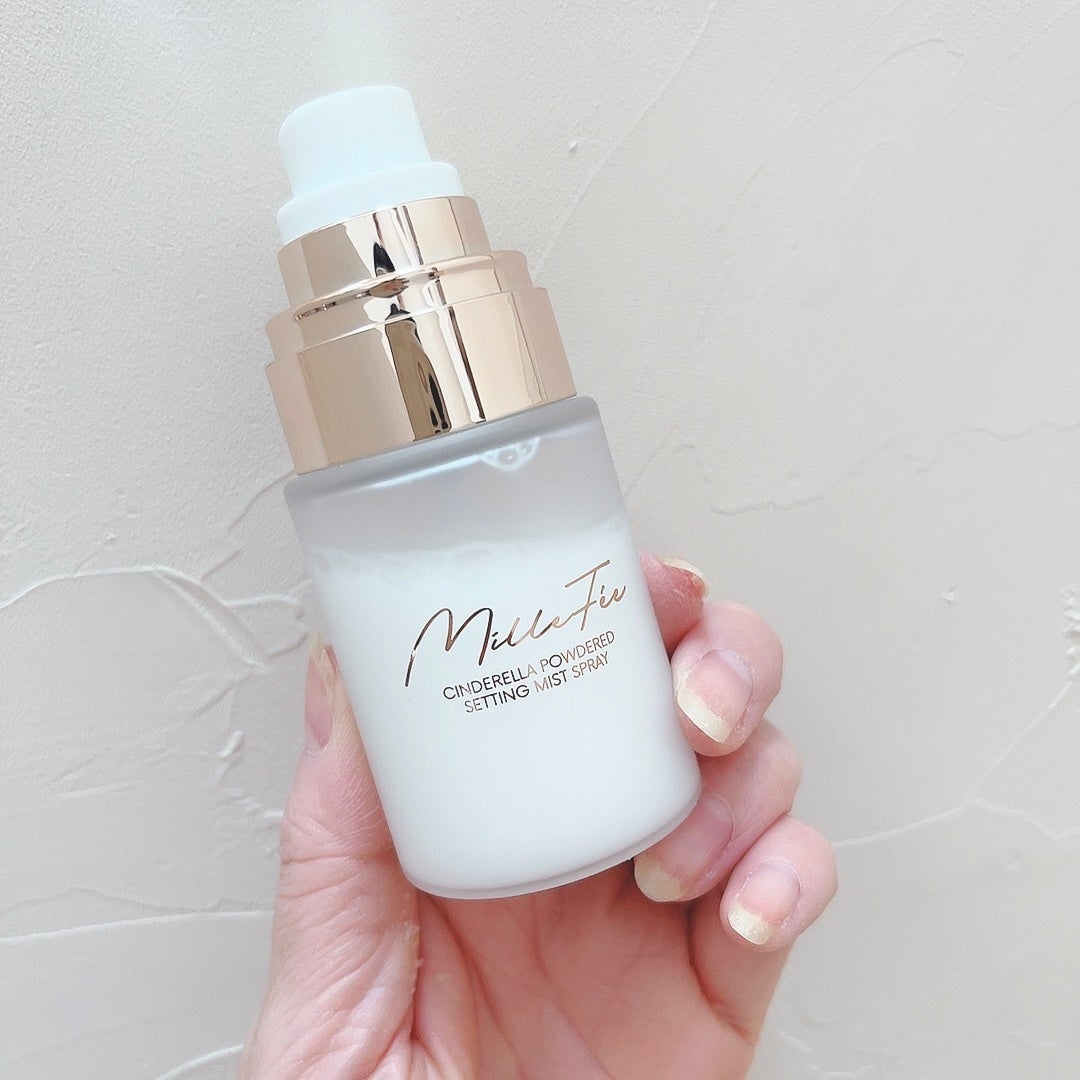 シンデレラパウダリーミスト/MilleFée/フィックスミストを使ったクチコミ(2枚目)