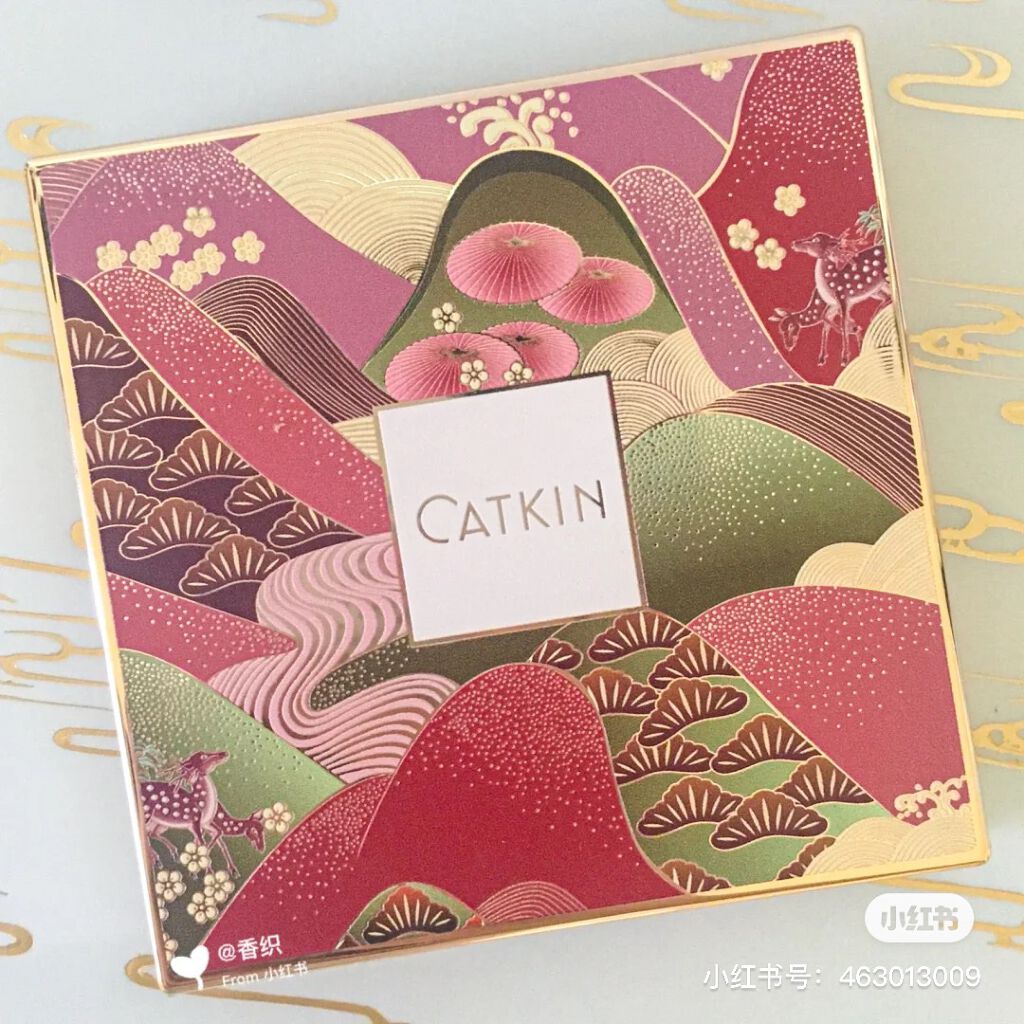 長相思シリーズ 9色アイシャドウパレット/CATKIN/アイシャドウパレットを使ったクチコミ（1枚目）