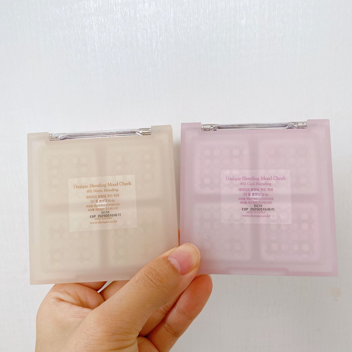 ブレンディングムードチーク/dasique/パウダーチークを使ったクチコミ(3枚目)