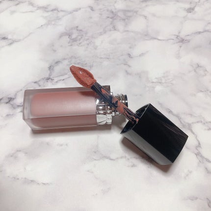 ルージュ ディオール フォーエヴァー リキッド 100 フォーエヴァー ヌード/Dior/口紅を使ったクチコミ(2枚目)