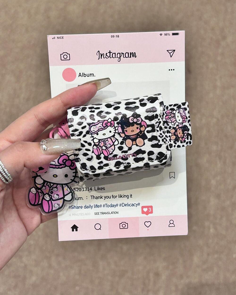 ケース大好きっ子 on LIPS 「黒いヒョウ柄はとてもかっこいいです#iPhoneケース#購入品..」(4枚目)