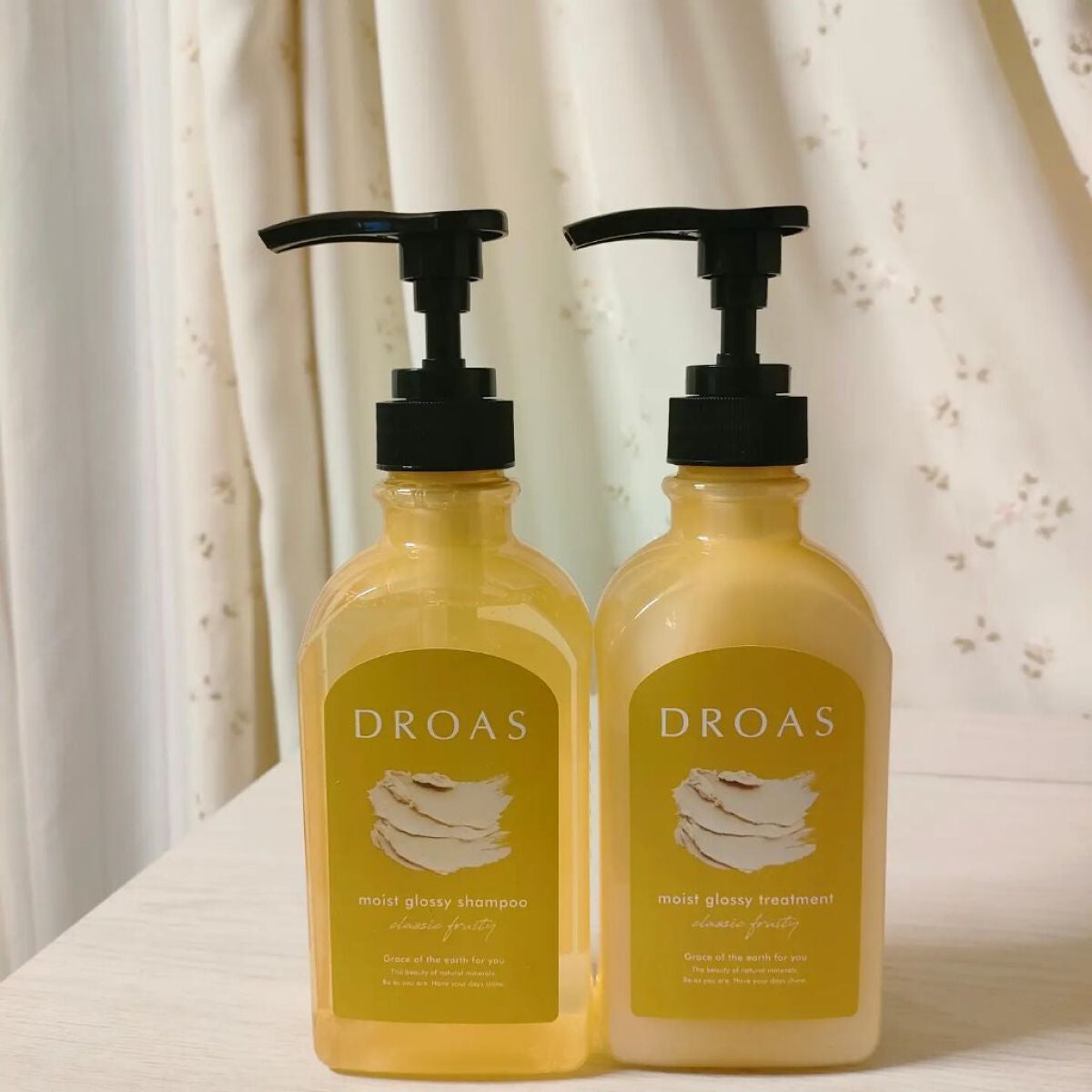 モイストグロッシーシャンプー/トリートメント/DROAS/市販シャンプーを使ったクチコミ(1枚目)