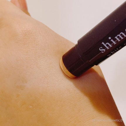 ホワイトカバースティック/shimaboshi/化粧下地を使ったクチコミ(3枚目)