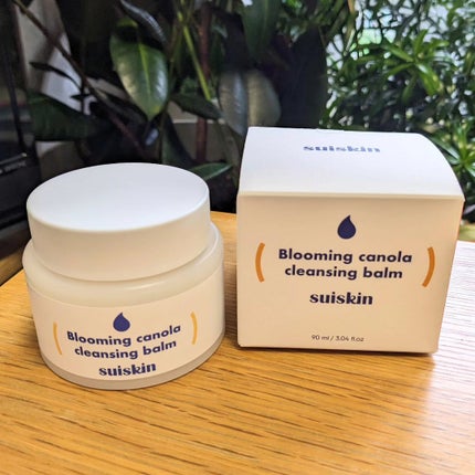 Blooming canola cleansing balm/suiskin/クレンジングバームを使ったクチコミ(2枚目)