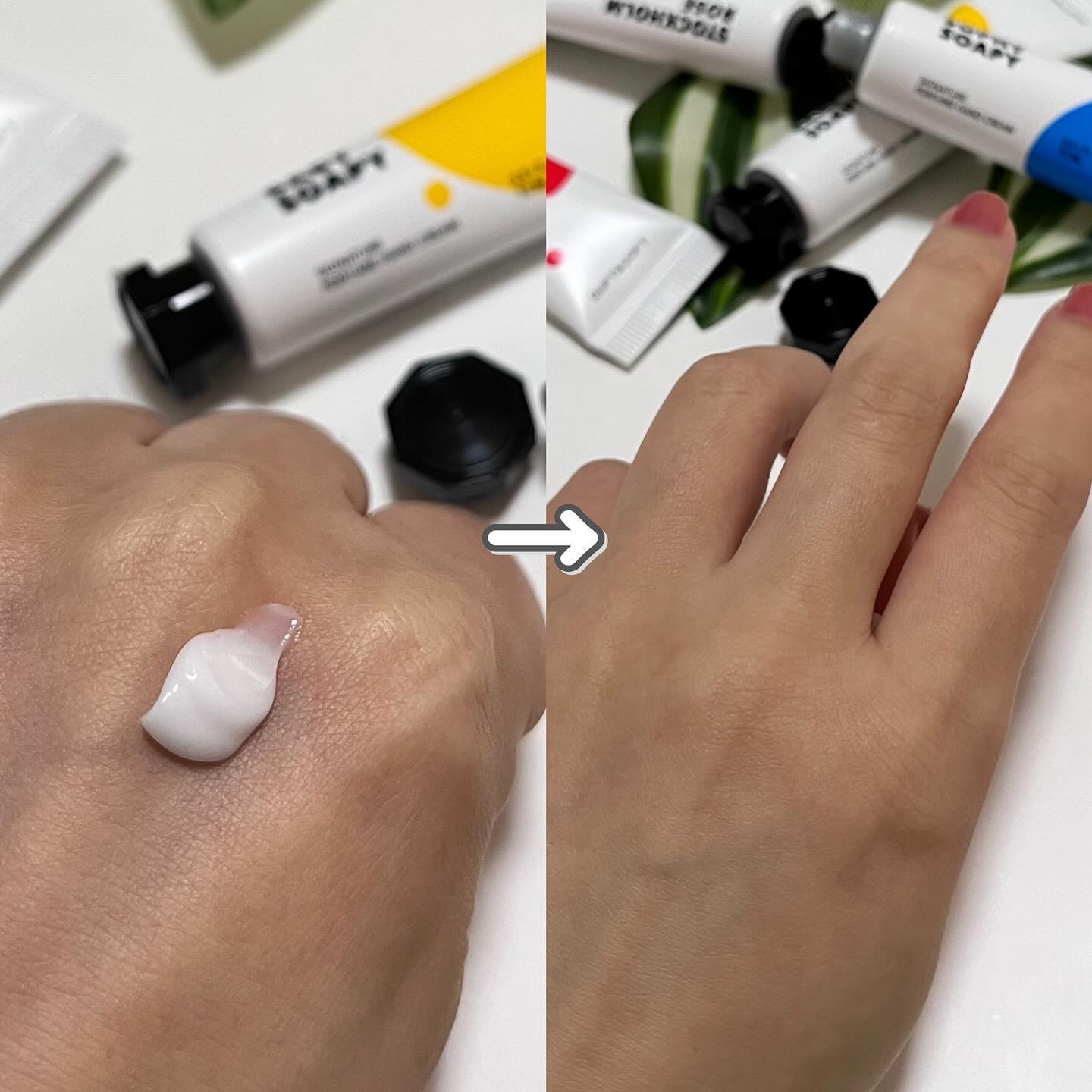 シグネチャーパフュームハンドクリームミニチュアギフトセット/DUFT&DOFT/ハンドクリームを使ったクチコミ（3枚目）