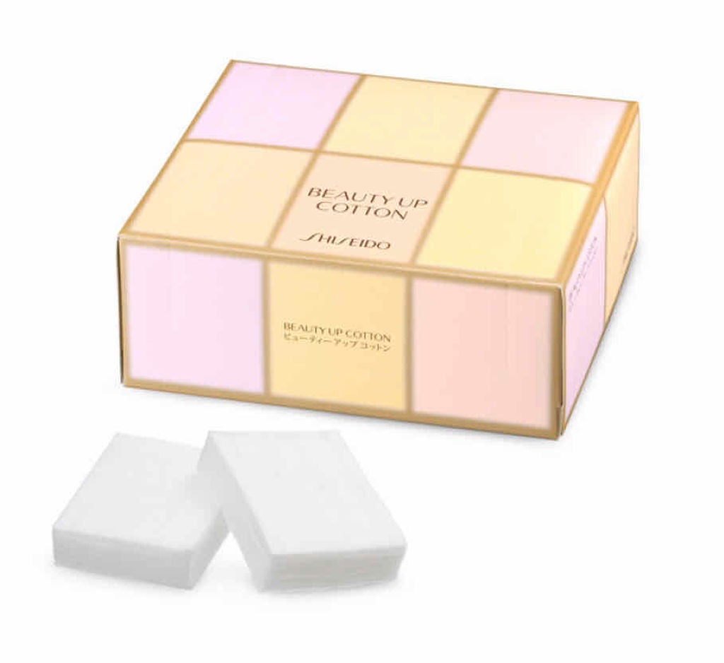 ビューティーアップコットン G/SHISEIDO/コットンを使ったクチコミ(1枚目)