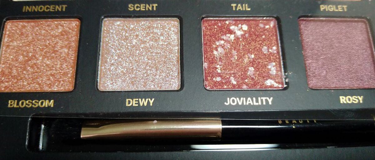 エクスプローラ12色 動物アイシャドウパレット/PERFECT DIARY/アイシャドウパレットを使ったクチコミ(4枚目)