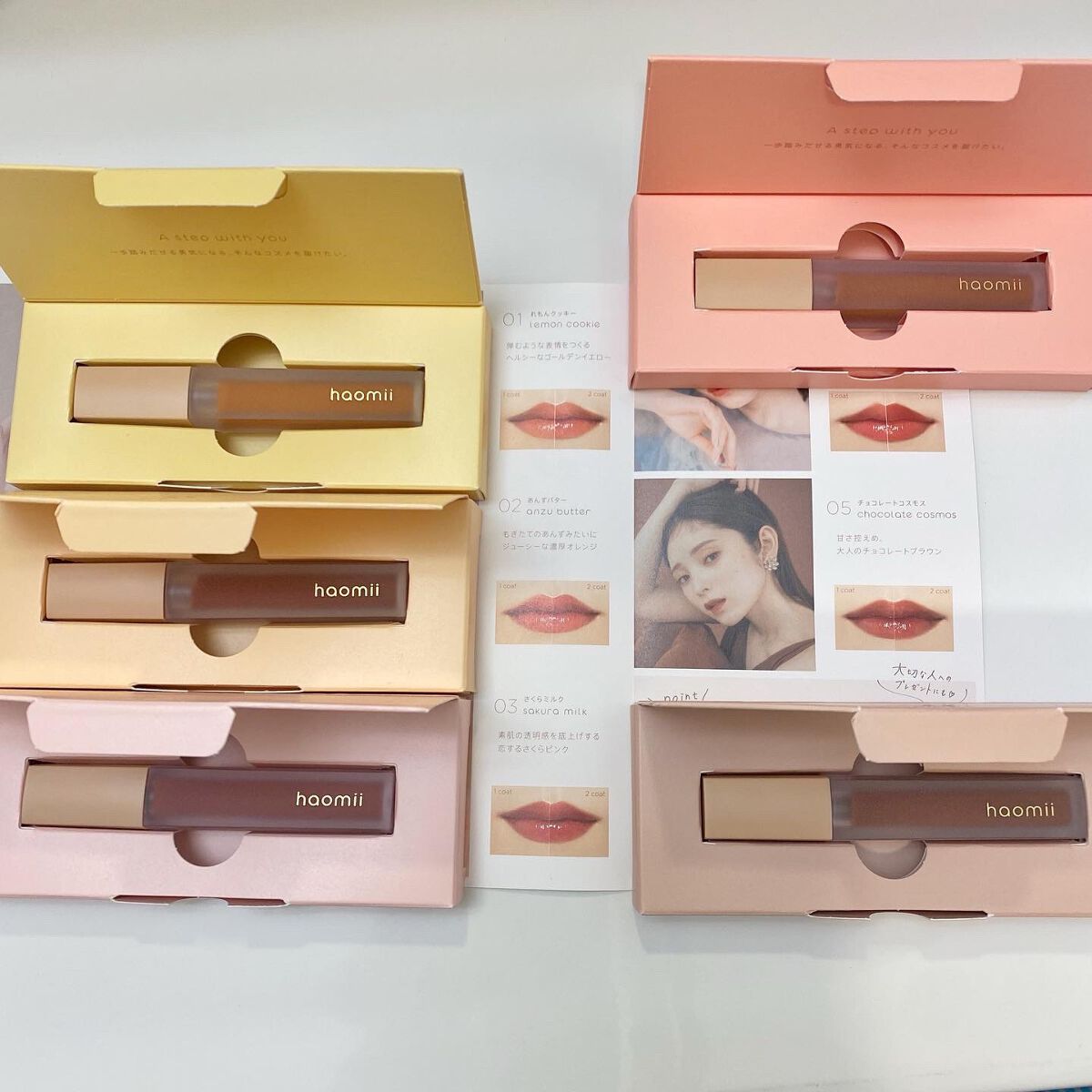 Melty flower lip tint/haomii/口紅を使ったクチコミ(1枚目)