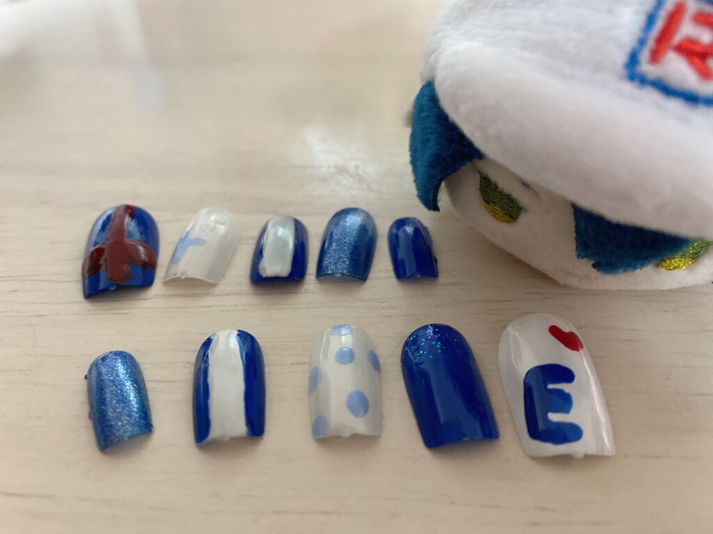 ネイルホリック リミテッドカラー Spring Denim BL963/ネイルホリック/マニキュアを使ったクチコミ（1枚目）