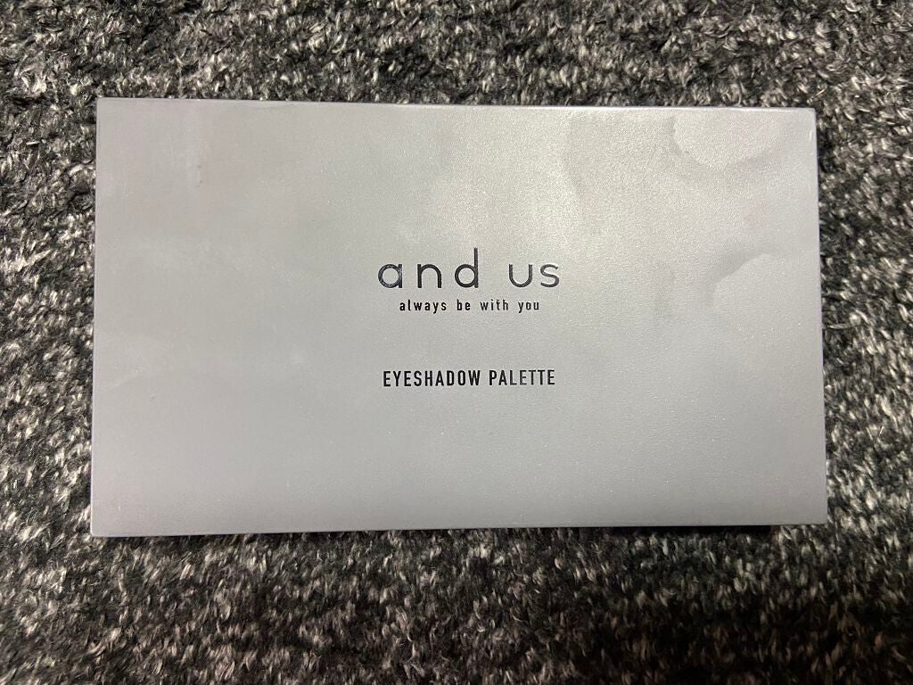 アイシャドウパレット/and us/アイシャドウパレットを使ったクチコミ(1枚目)