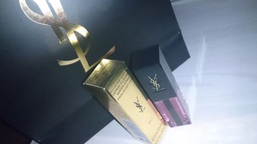 ルージュ ピュールクチュール ヴェルニ ウォーターステイン/YVES SAINT LAURENT BEAUTE/口紅を使ったクチコミ（1枚目）