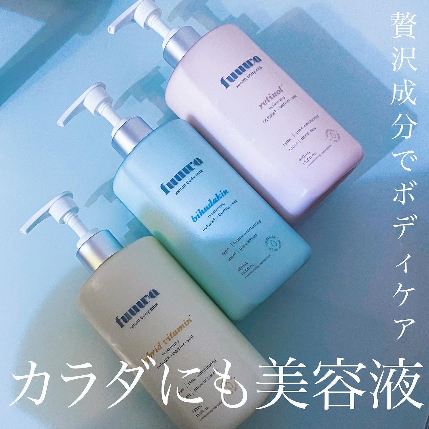 美容液ボディミルク レチノール/fuuwa/ボディミルクを使ったクチコミ(1枚目)