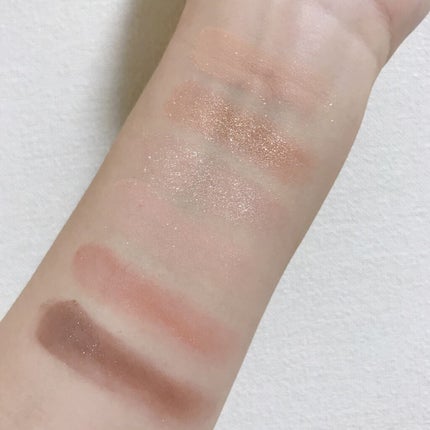 アイ ヴィーガン シアーパレット 01 シアーヌード/AMUSE/アイシャドウパレットを使ったクチコミ(3枚目)