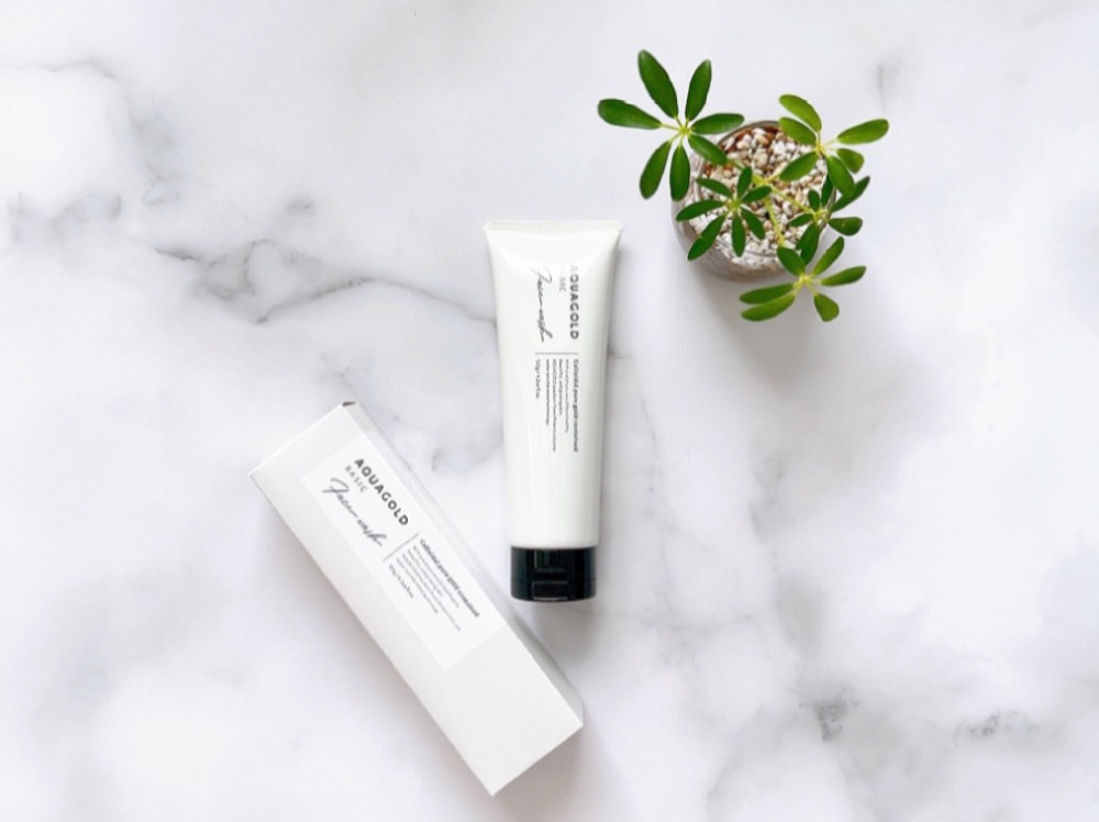 フェイスウォッシュ/アクアゴールド/洗顔フォームを使ったクチコミ（1枚目）