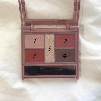 【旧品】パーフェクトスタイリストアイズ/キャンメイク/アイシャドウパレットを使ったクチコミ(2枚目)