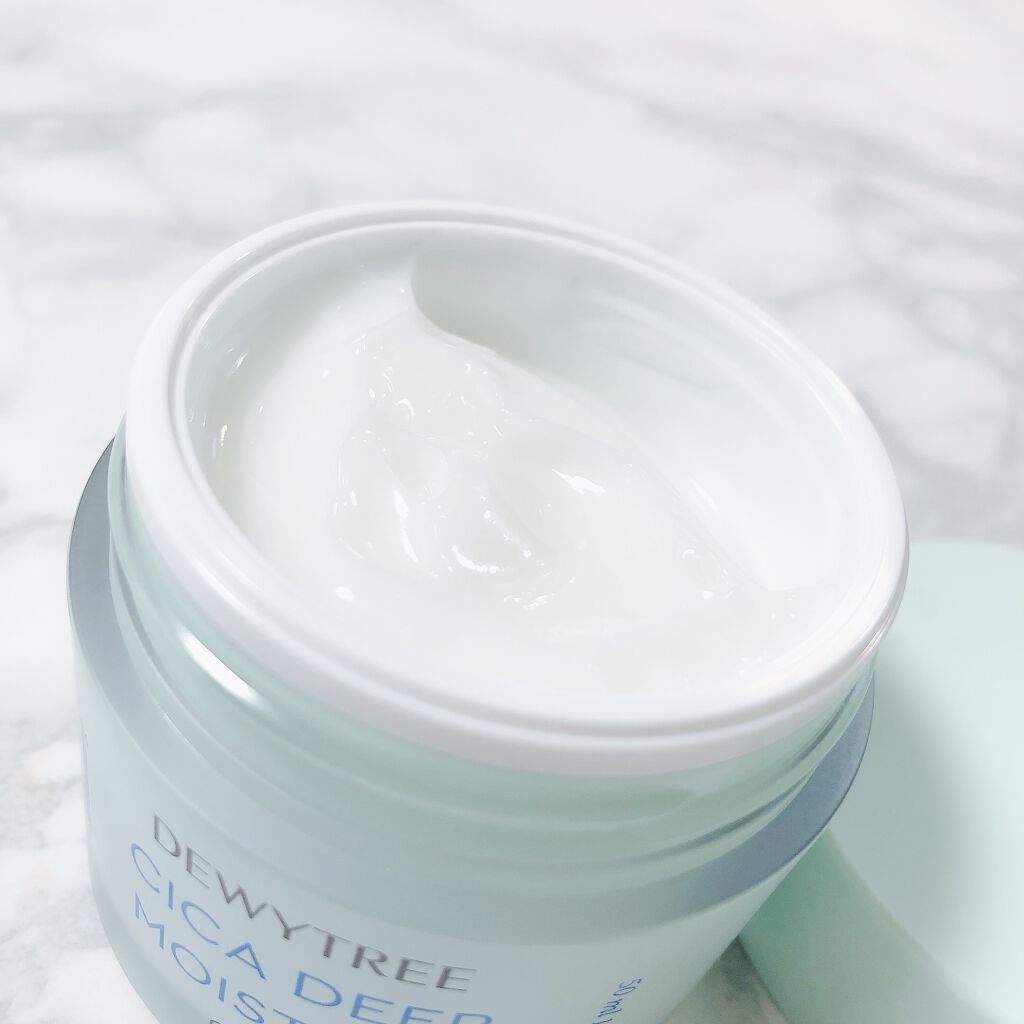 CICA ディープモイスチャークリーム/DEWYTREE/フェイスクリームを使ったクチコミ（2枚目）