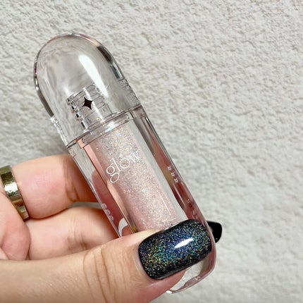 グラスグリッター/glow/グリッターを使ったクチコミ(5枚目)